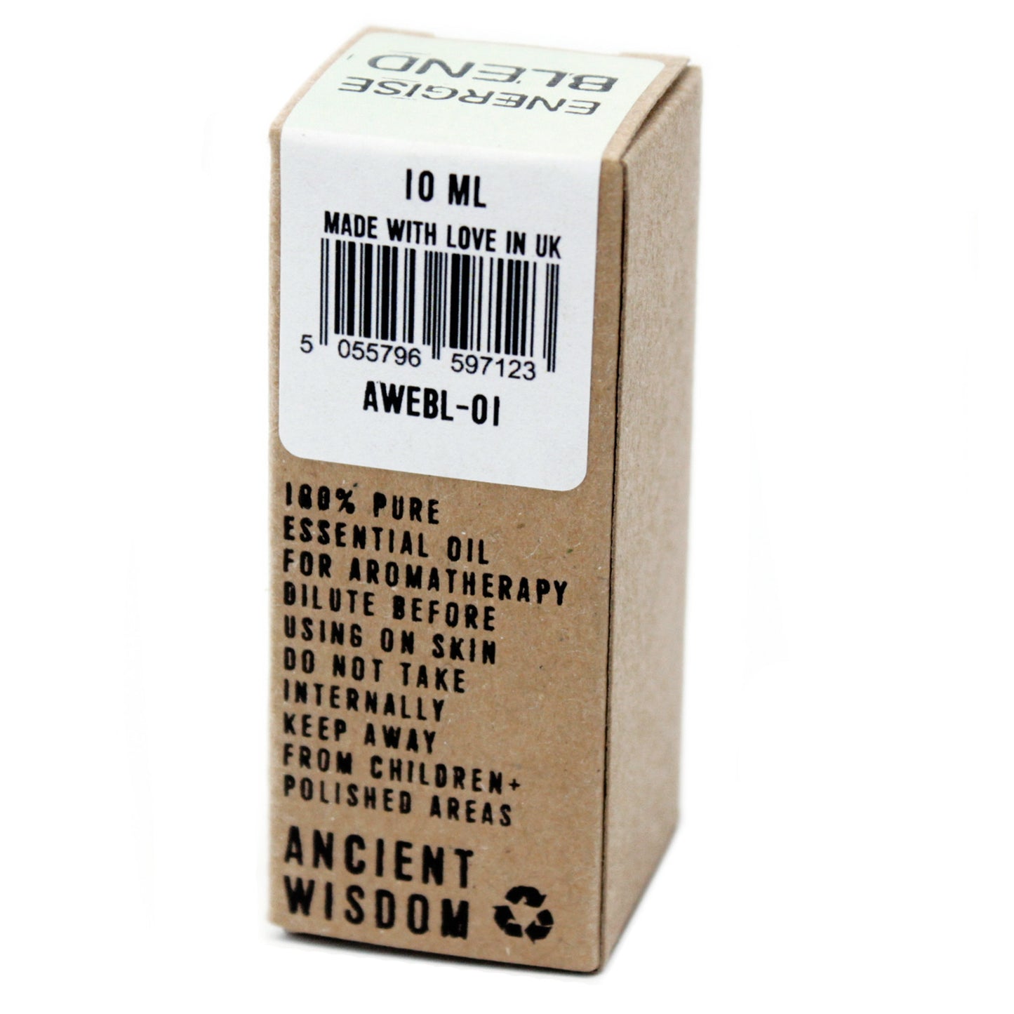 Energising Essential Oil Blend - Boxed - 10 ml