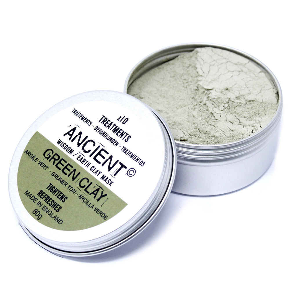 Clay Face Mask - Green Clay - Tightening & Refreshing - 80 g