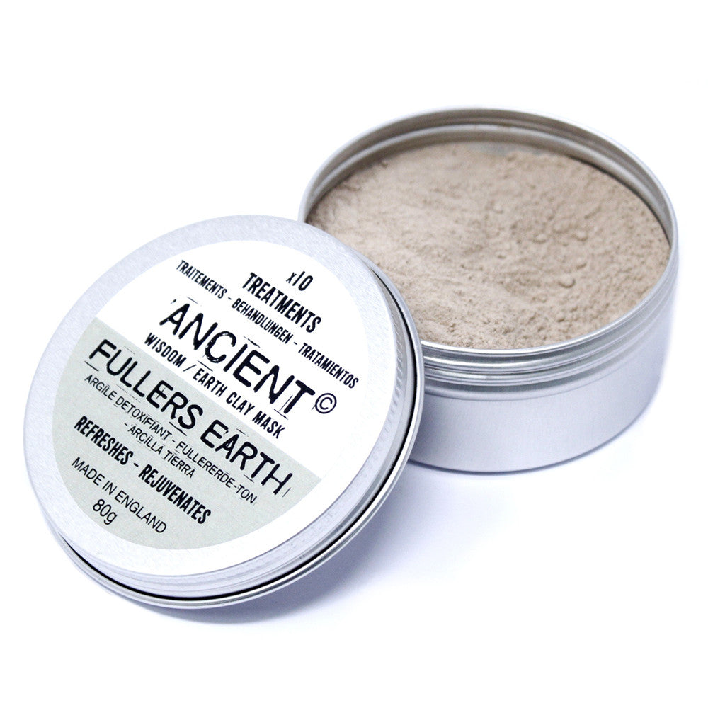 Clay Face Mask - Fullers Earth - Refreshing & Rejuvenating - 80 g