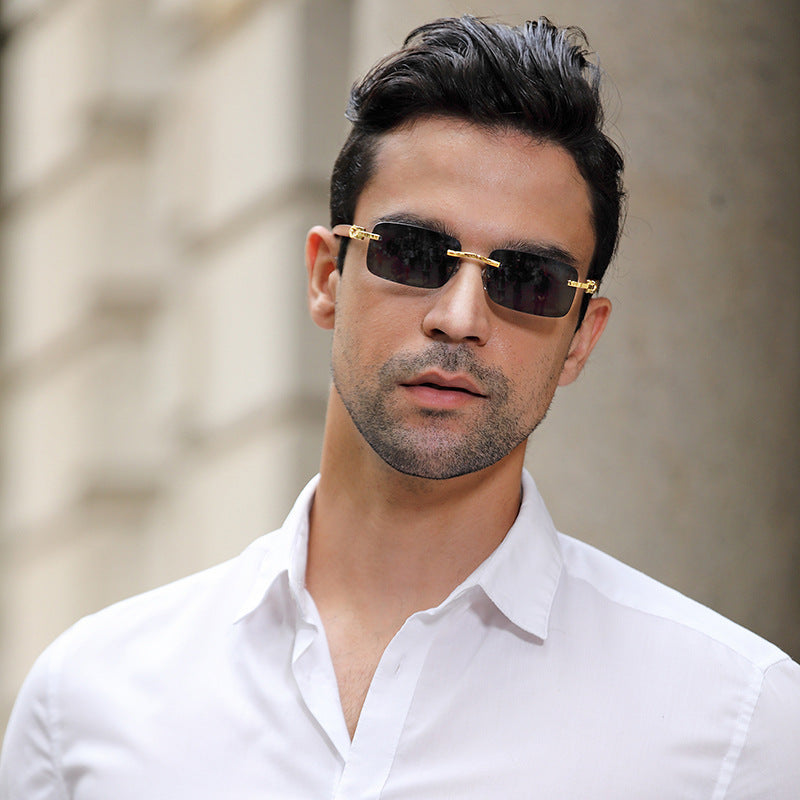 Men's Rectangle Sunglasses - CJCF1152423