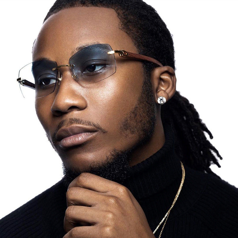 Men's Rectangle Sunglasses - CJCF1152423