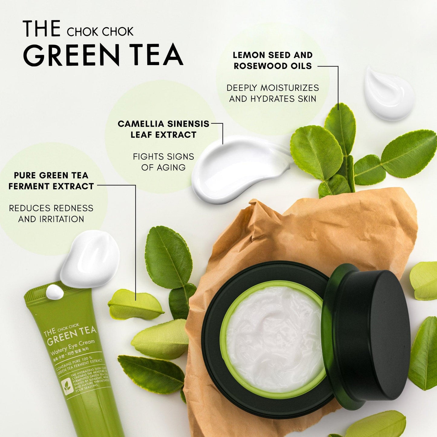 TONYMOLY The Chok Chok Green Tea Watery Essence - 55ml