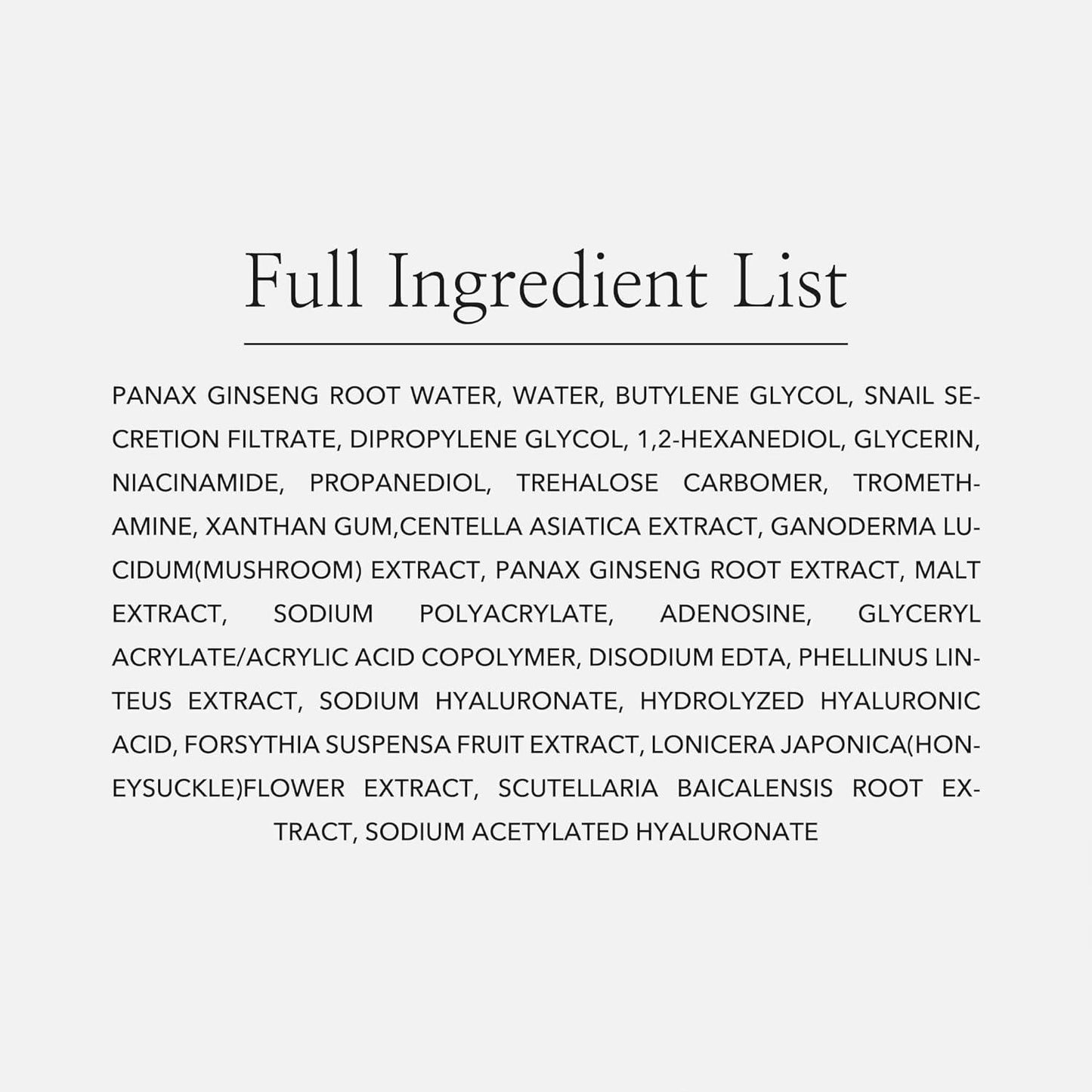 Beauty of Joseon Revive Serum : Ginseng + Snail Mucin - 30ml