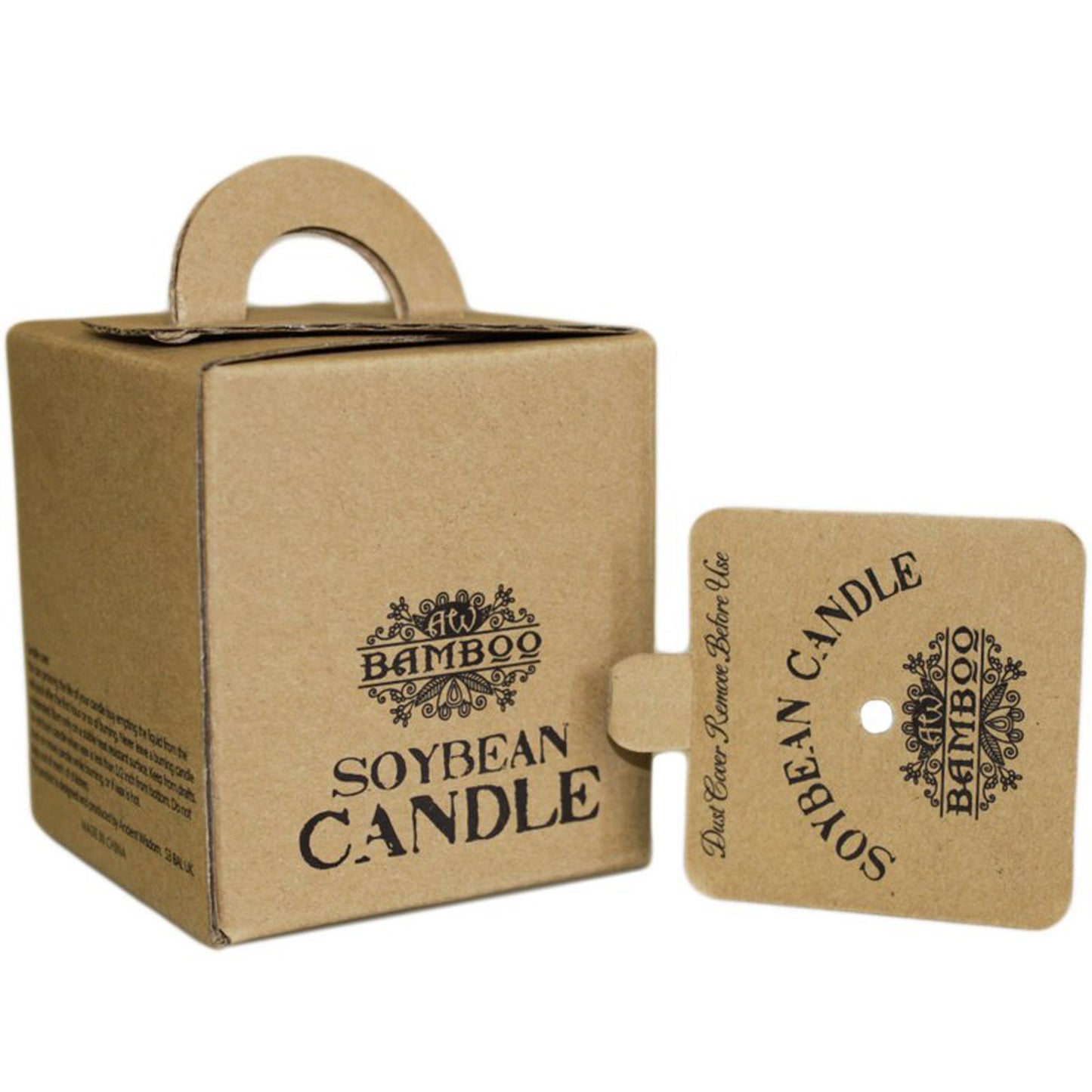 Soybean Wax Scented Candle in Chunky Jar - Pomegranate & Orange