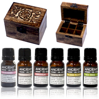 6 Essential Oils and Box Set