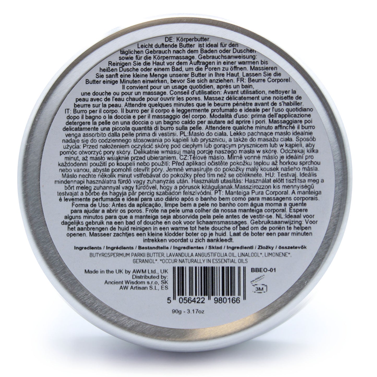 Shea Body Butter - Lavender - 90 g