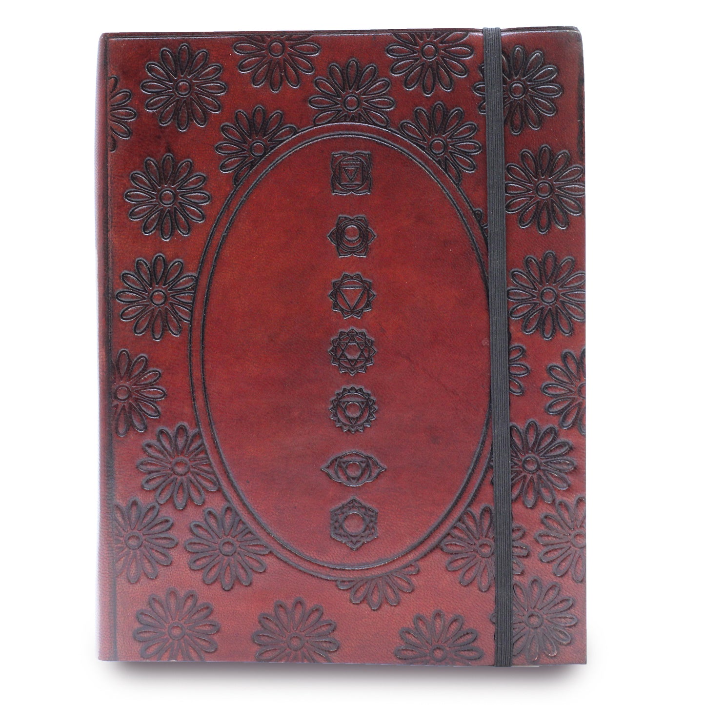Notebook with strap - Chakra Mandala - Medium