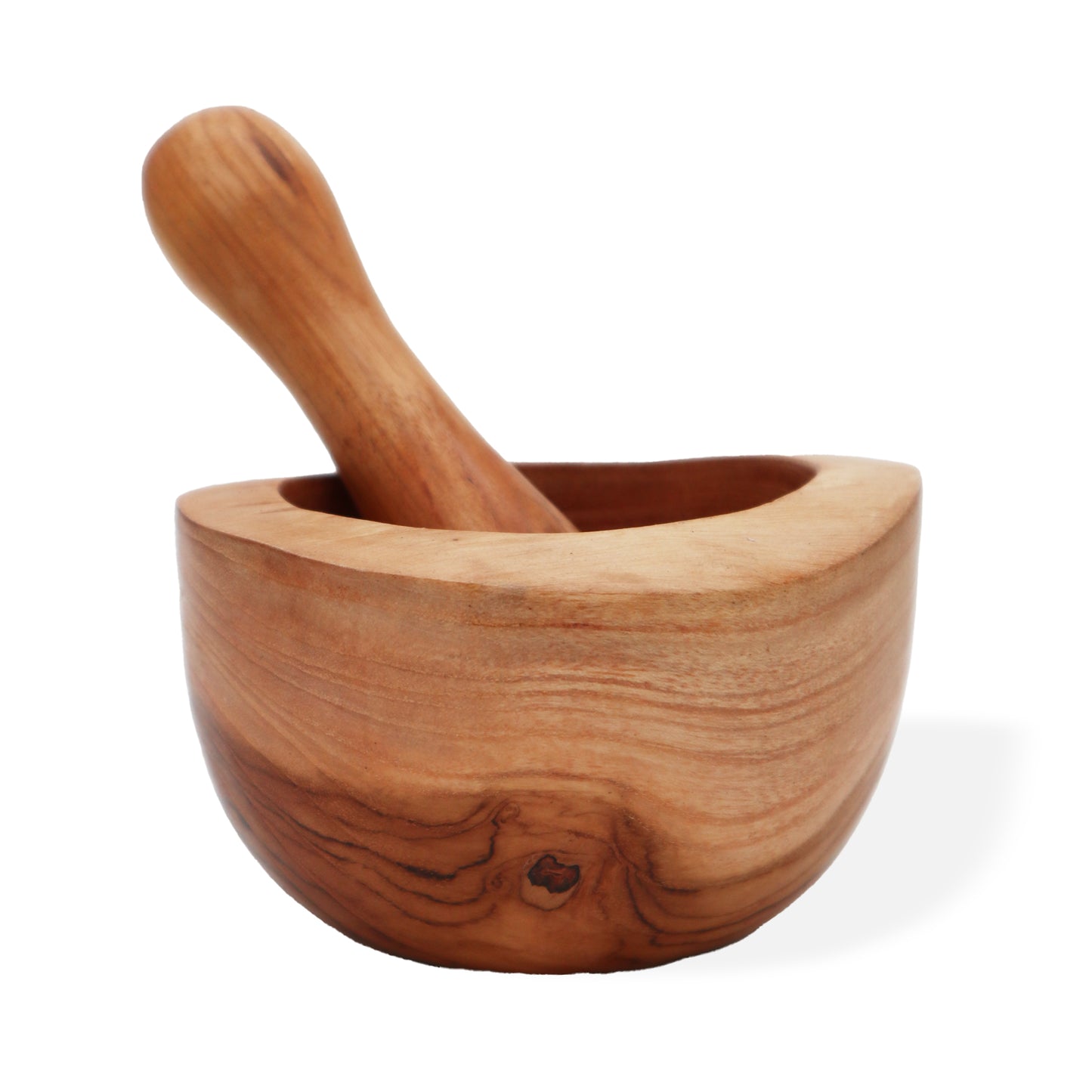 Ergo Teak Pestle & Mortar - Large