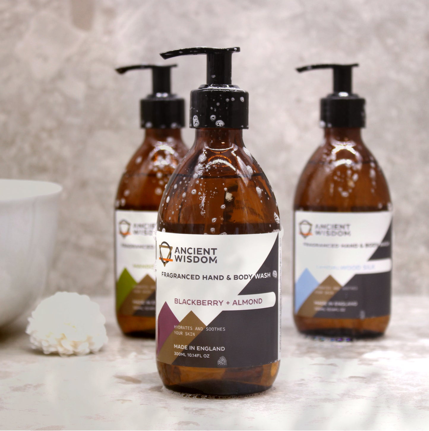 Hand & Body Wash - Blackberry & Almond - 300 ml