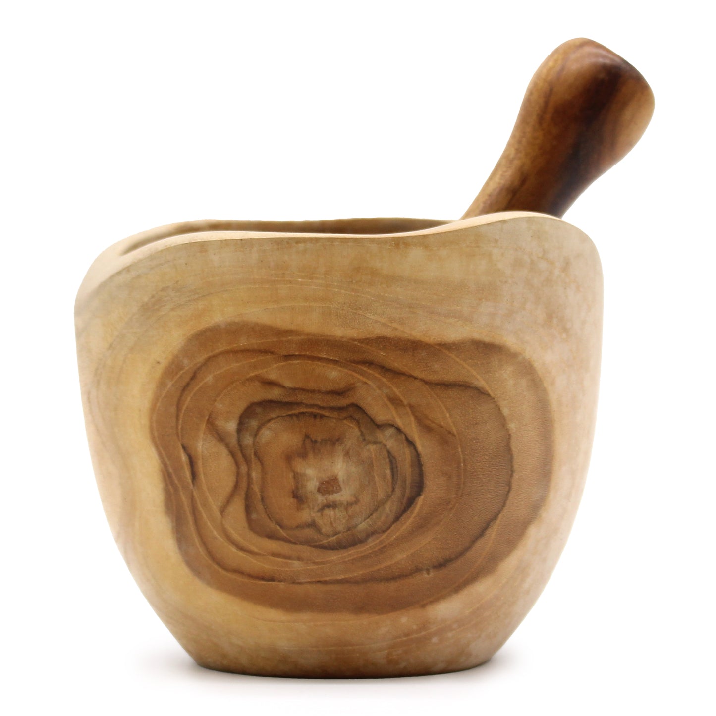 Ergo Teak Pestle & Mortar - Large