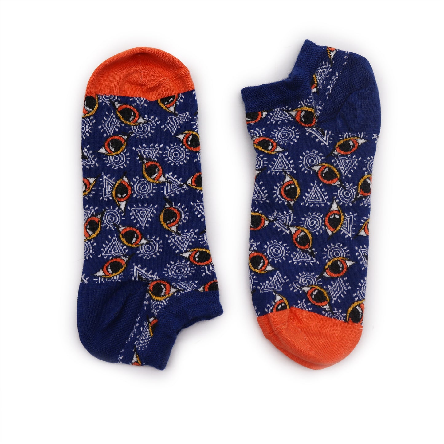 Hop Hare Bamboo Socks - Low Cut - Egyptian Pyramids - Small / Medium (3.5 - 6.5)