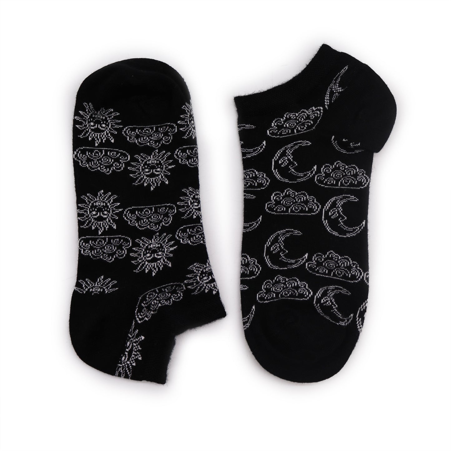 Hop Hare Bamboo Socks - Low Cut - Day and Night - Small / Medium (3.5 - 6.5)