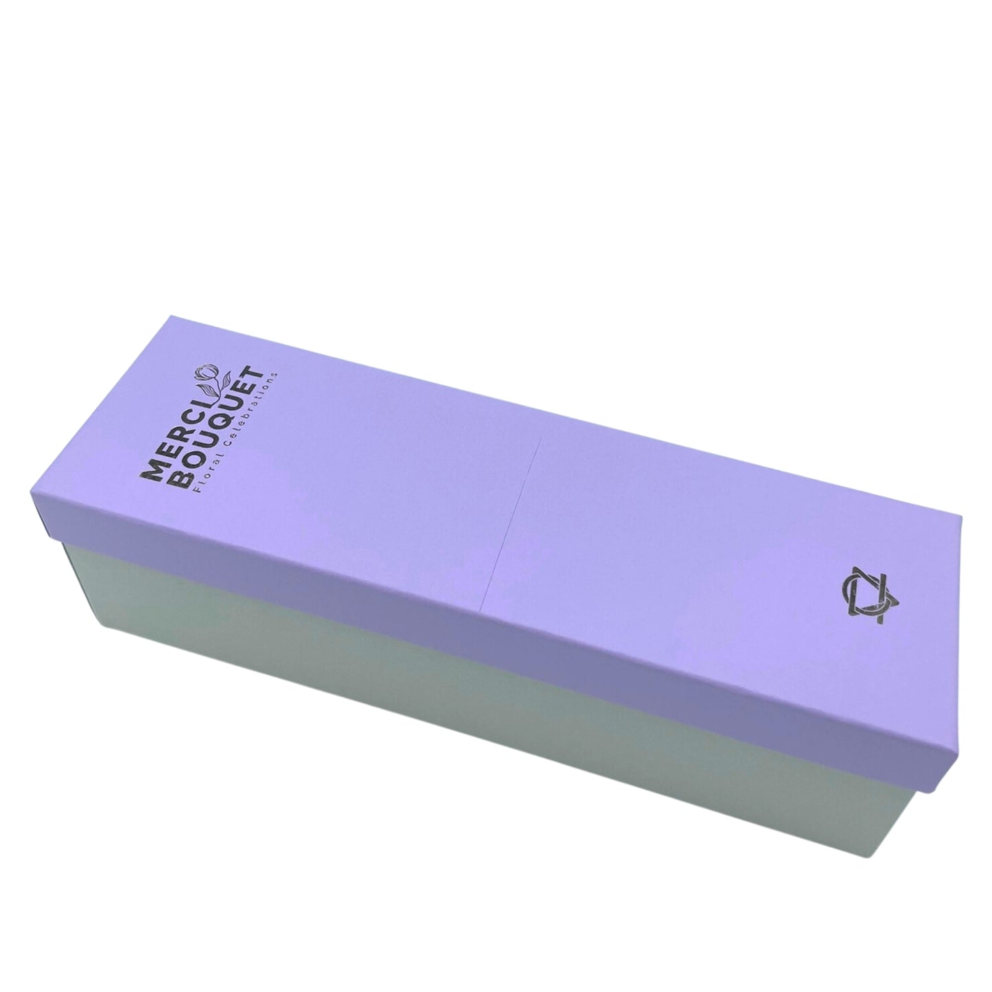 Lavender Rose & Carnation Soap Flowers - Long Box