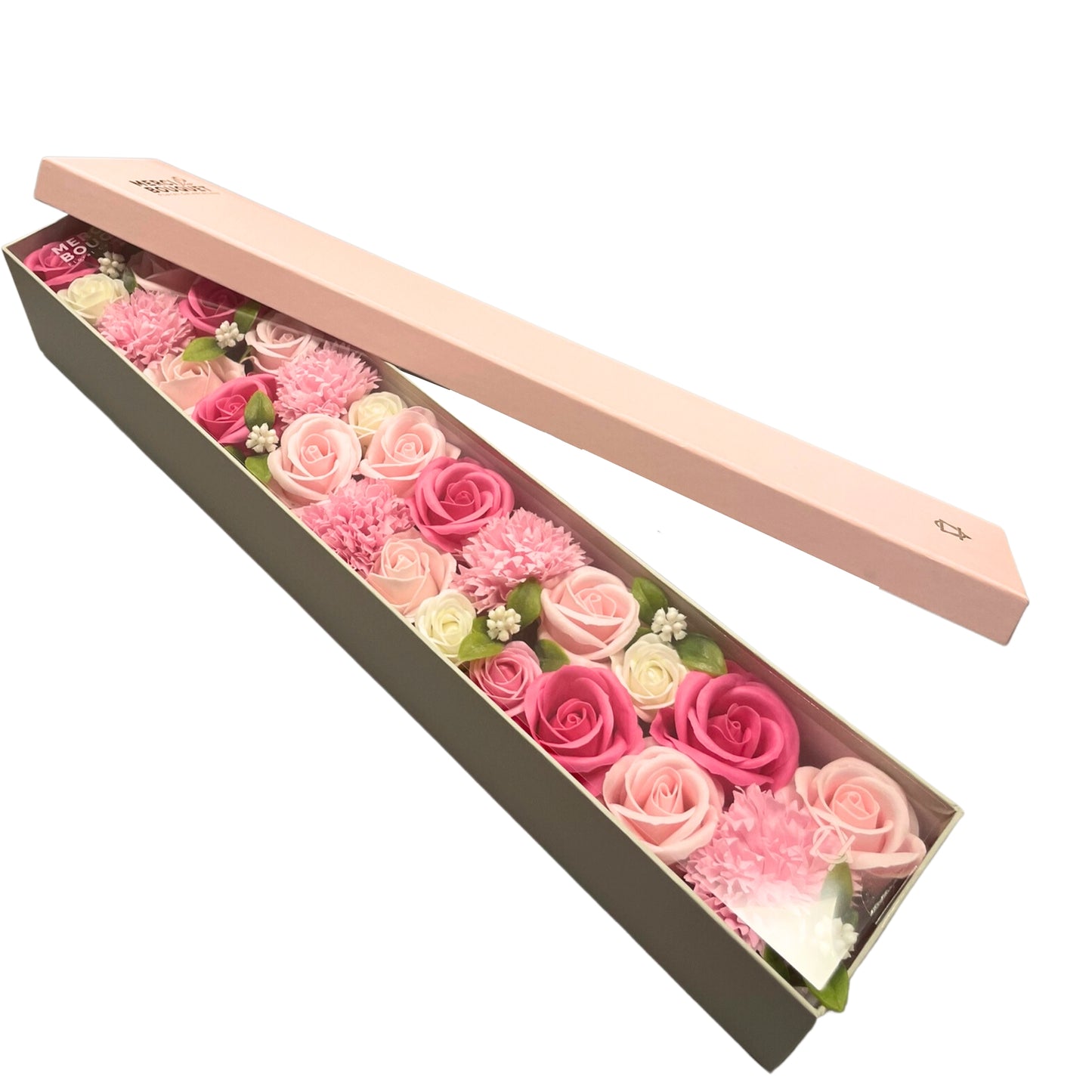 Baby Blessings Soap Flowers - Pinks in Extra Long Box