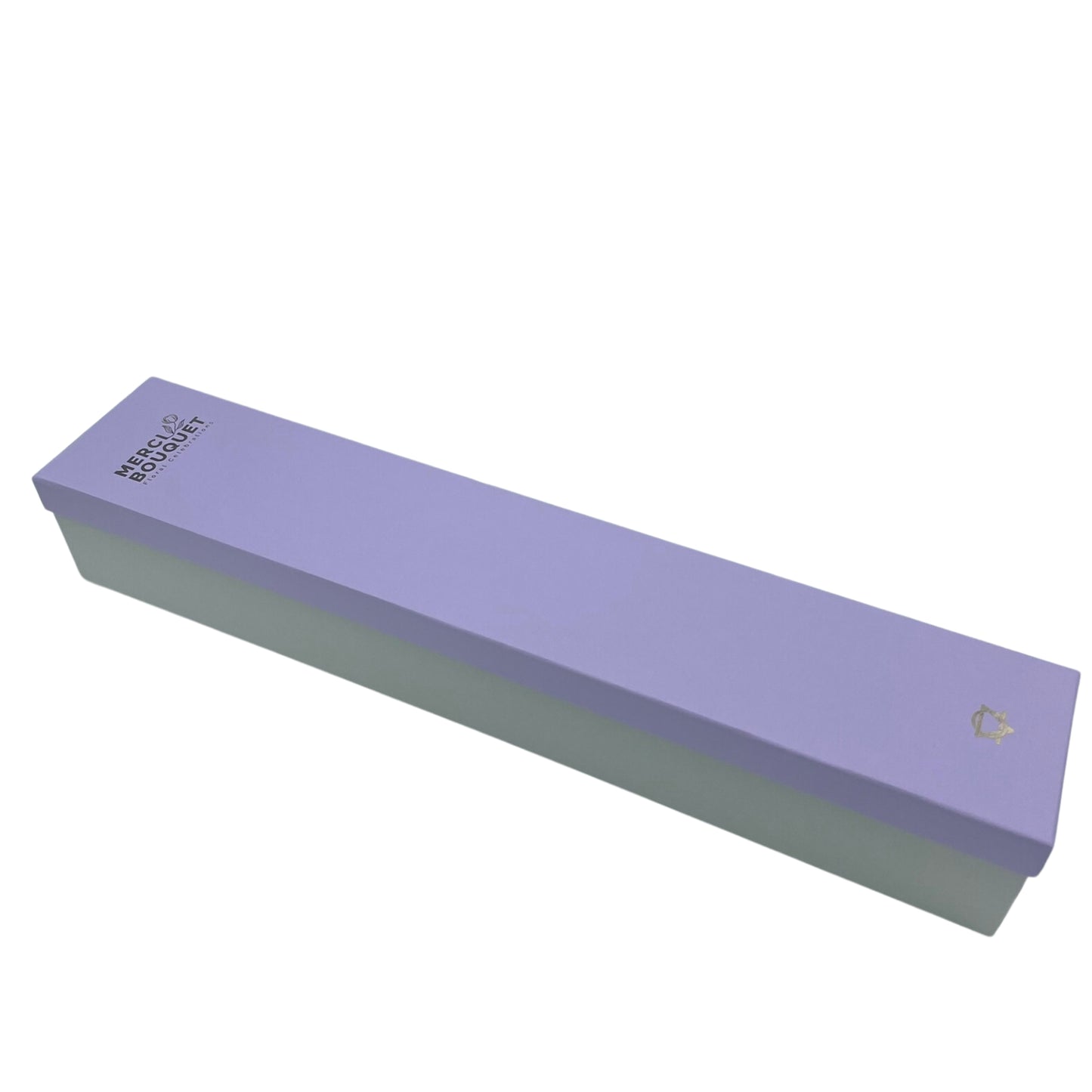 Lavender Rose & Carnation Soap Flowers - Extra Long Box