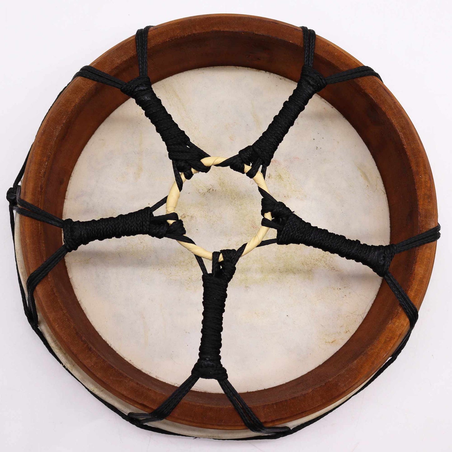 Shamanic Drum with Sticks - Hamsa - 30 cm