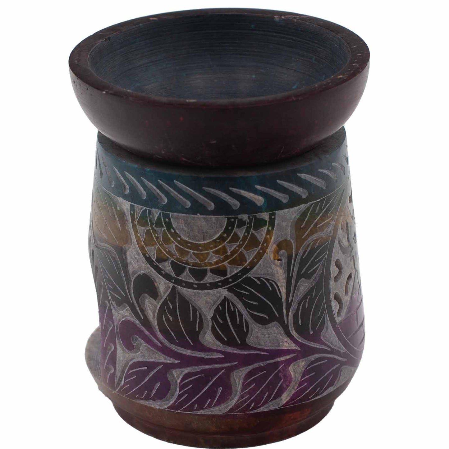 Soapstone Oil Burner - Five Colours - Elephant - Large - 13 x 10 cm