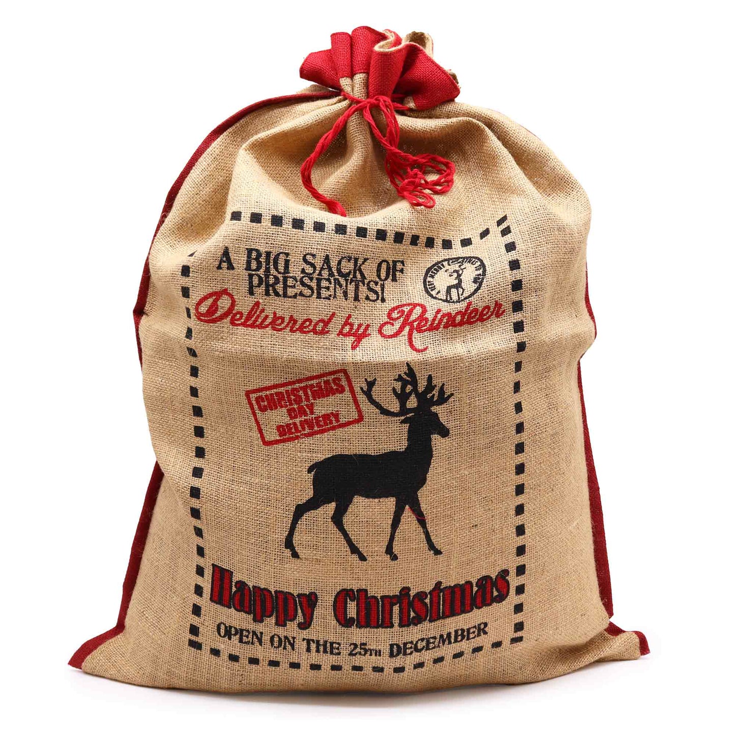 Santa Sack - Delivered By Reindeer