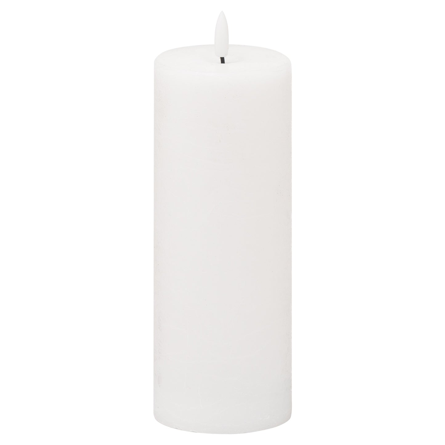 Luxe Collection Natural Glow LED White Candle - 3 x 8 inch