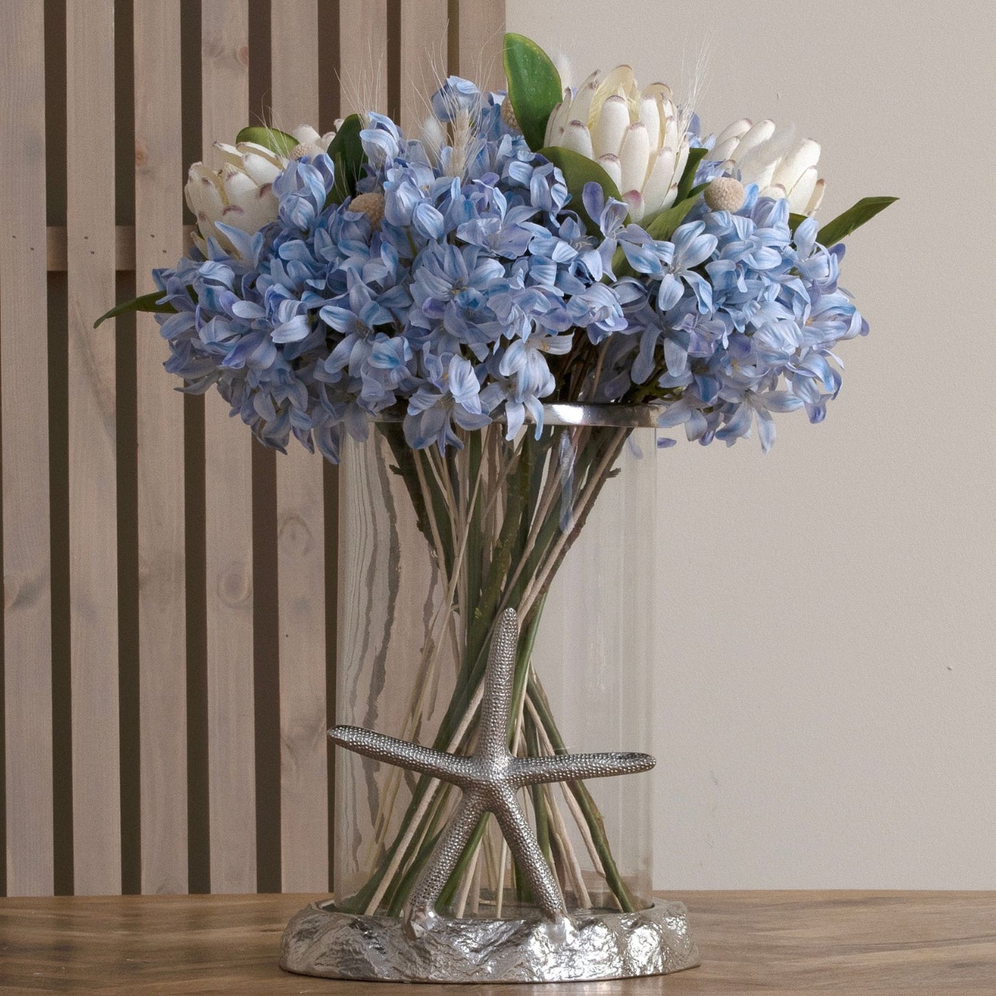 Light Blue Headed Agapanthus - Large