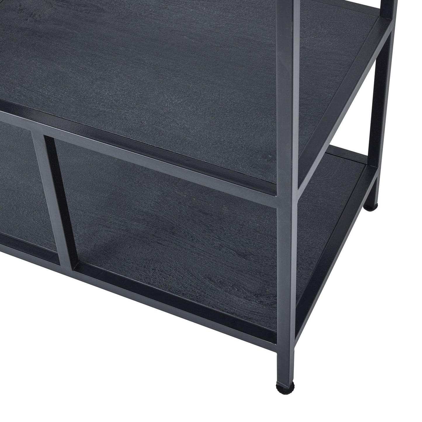 Black Multi Shelf Unit - Large