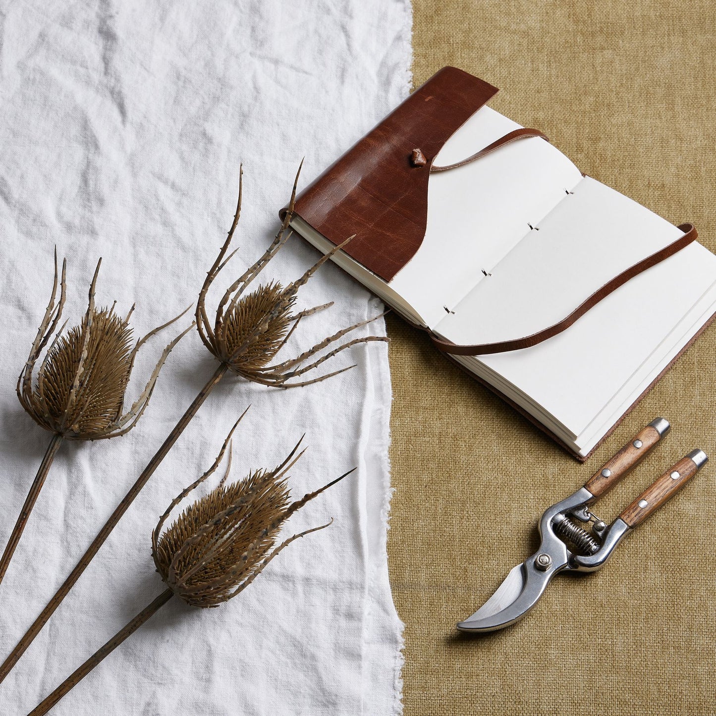 Brown Triple Teasle Stem - Large