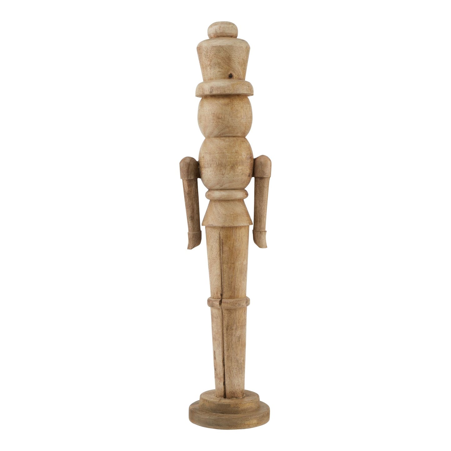 Natural Nutcracker Decoration - Large