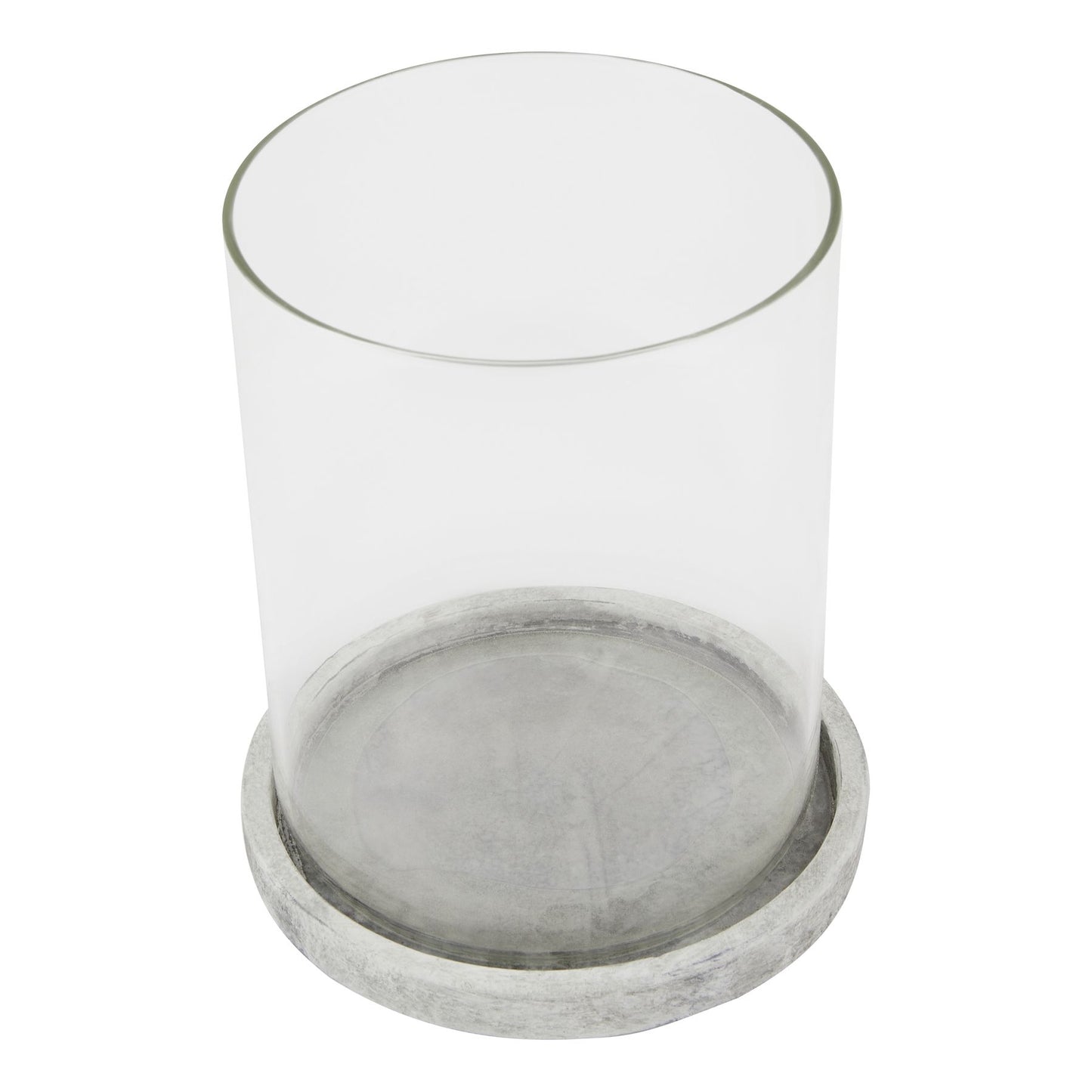 Athena Stone Hurricane Lantern - Large