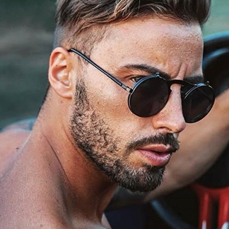 Men's Round Sunglasses - CJCF1308017
