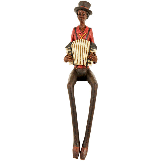 Sitting Jazz Band Ornament - Squeeze Box