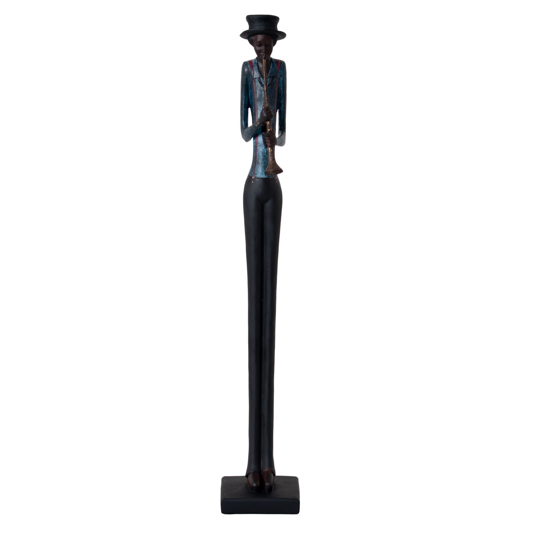 Standing Jazz Band Ornament - Trumpeter