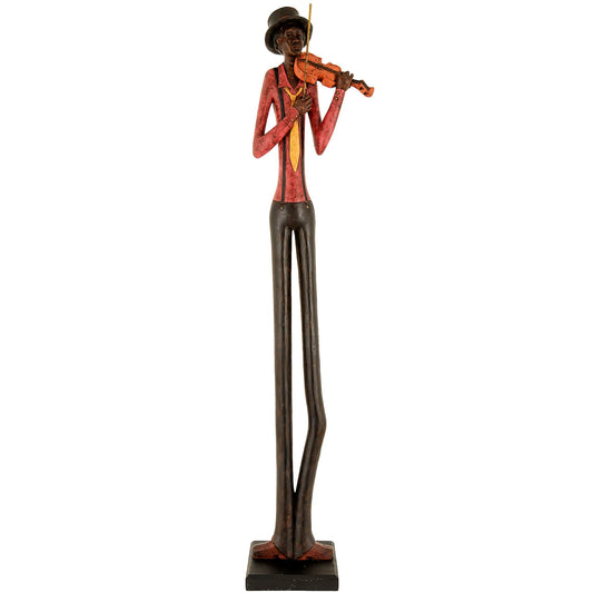 Standing Jazz Band Ornament - Violinist