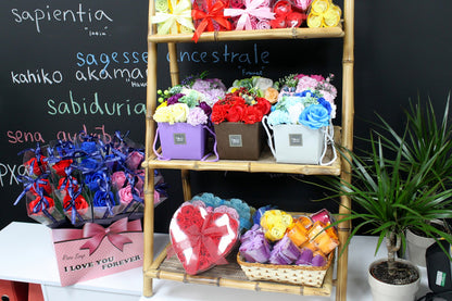 Luxury Soap Flower - Single Rose - Red Rose