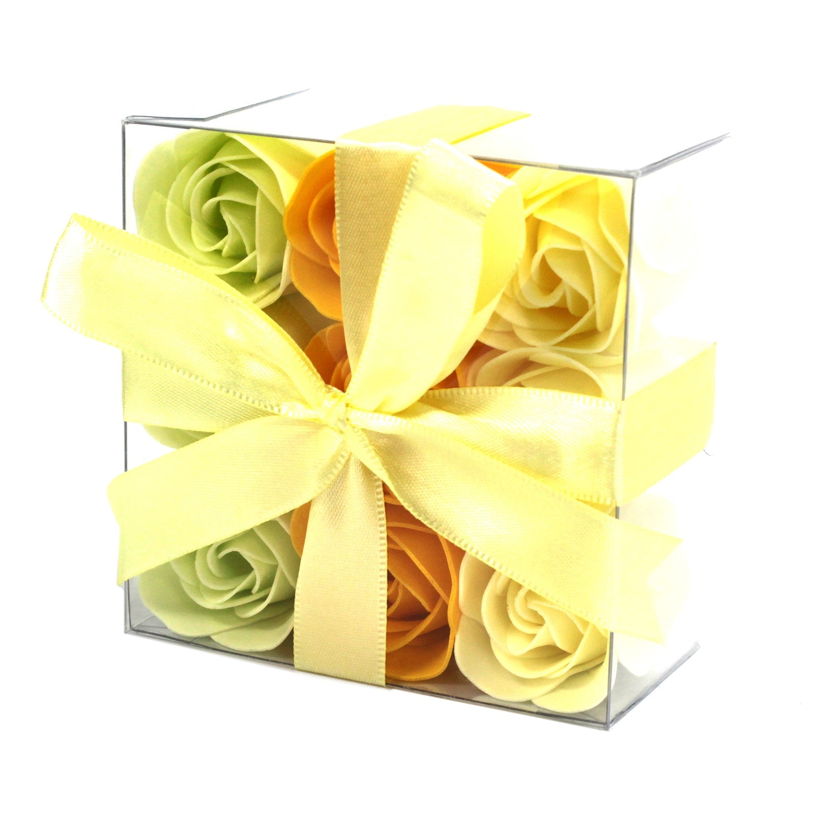 Luxury Soap Flowers - Set of 9 - Spring Roses