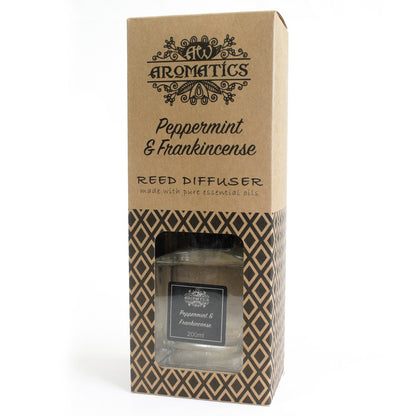 Reed Diffuser - Peppermint & Frankincense Essential Oil - 200 ml
