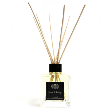 Reed Diffuser - Lemon & Nutmeg Essential Oil - 200 ml