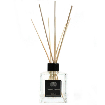 Reed Diffuser - Lavender & Fennel Essential Oil - 200 ml