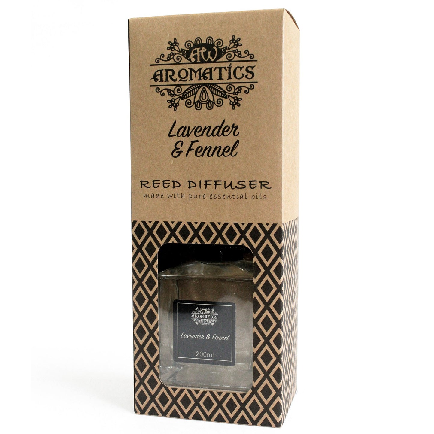 Reed Diffuser - Lavender & Fennel Essential Oil - 200 ml