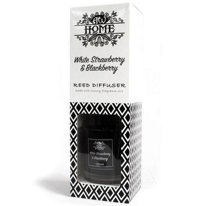 Reed Diffuser - White Strawberry & Blackberry - 120 ml
