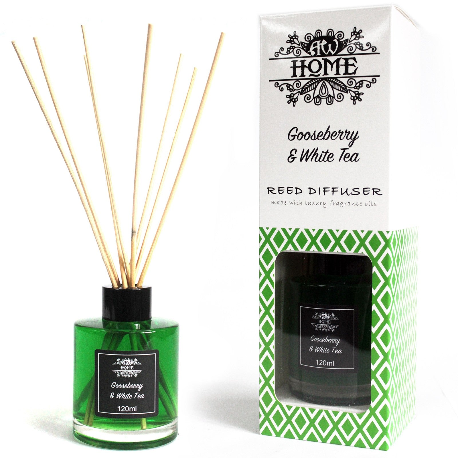 Reed Diffuser - Gooseberry & White Tea - 120 ml