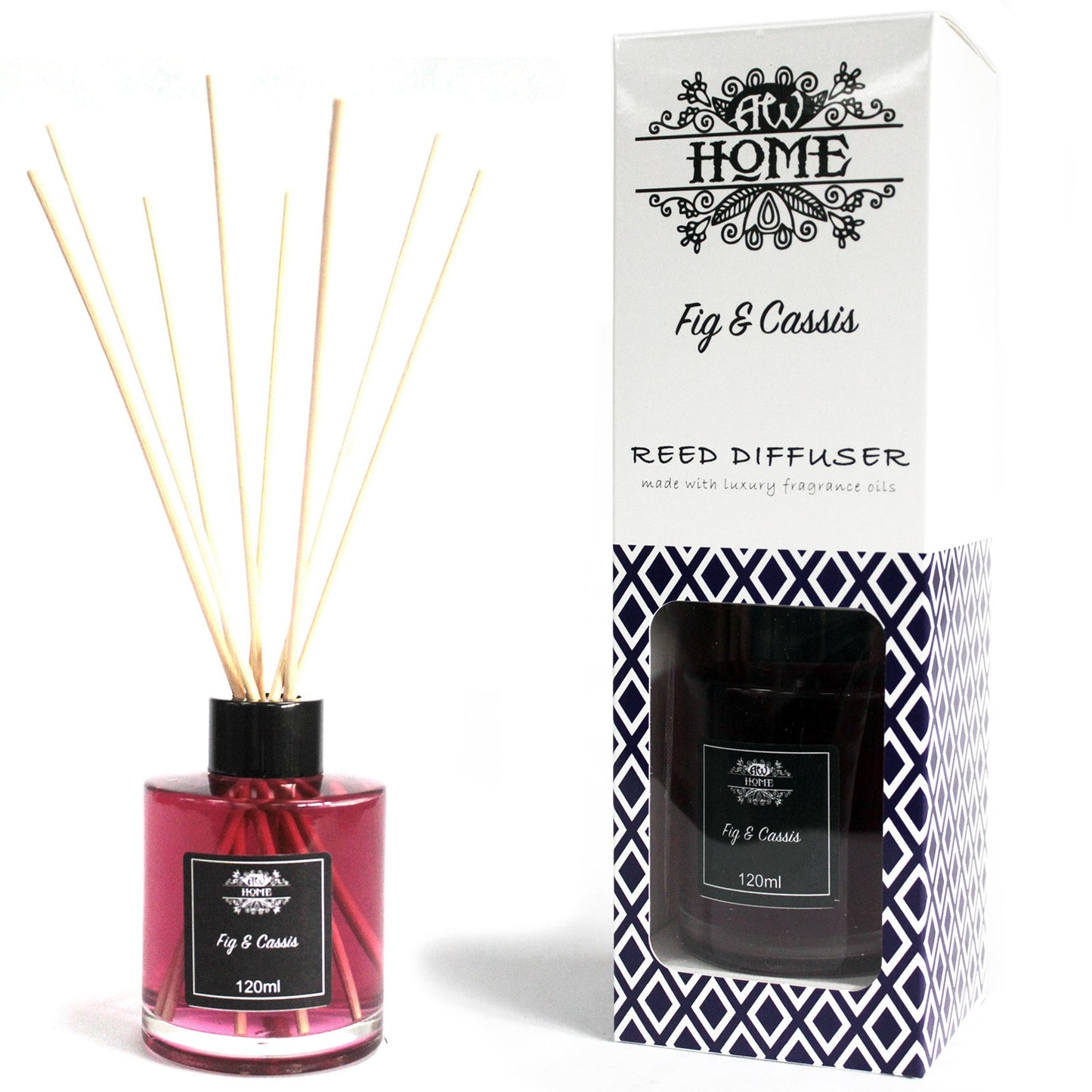 Reed Diffuser - Fig & Cassis - 120 ml