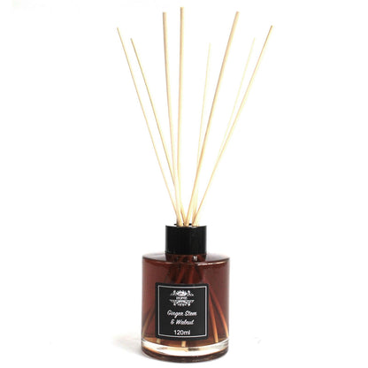 Reed Diffuser - Ginger Stem & Walnut - 120 ml