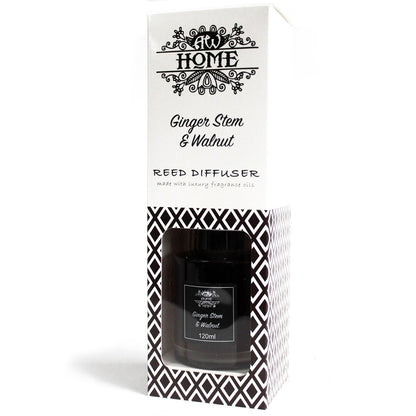 Reed Diffuser - Ginger Stem & Walnut - 120 ml