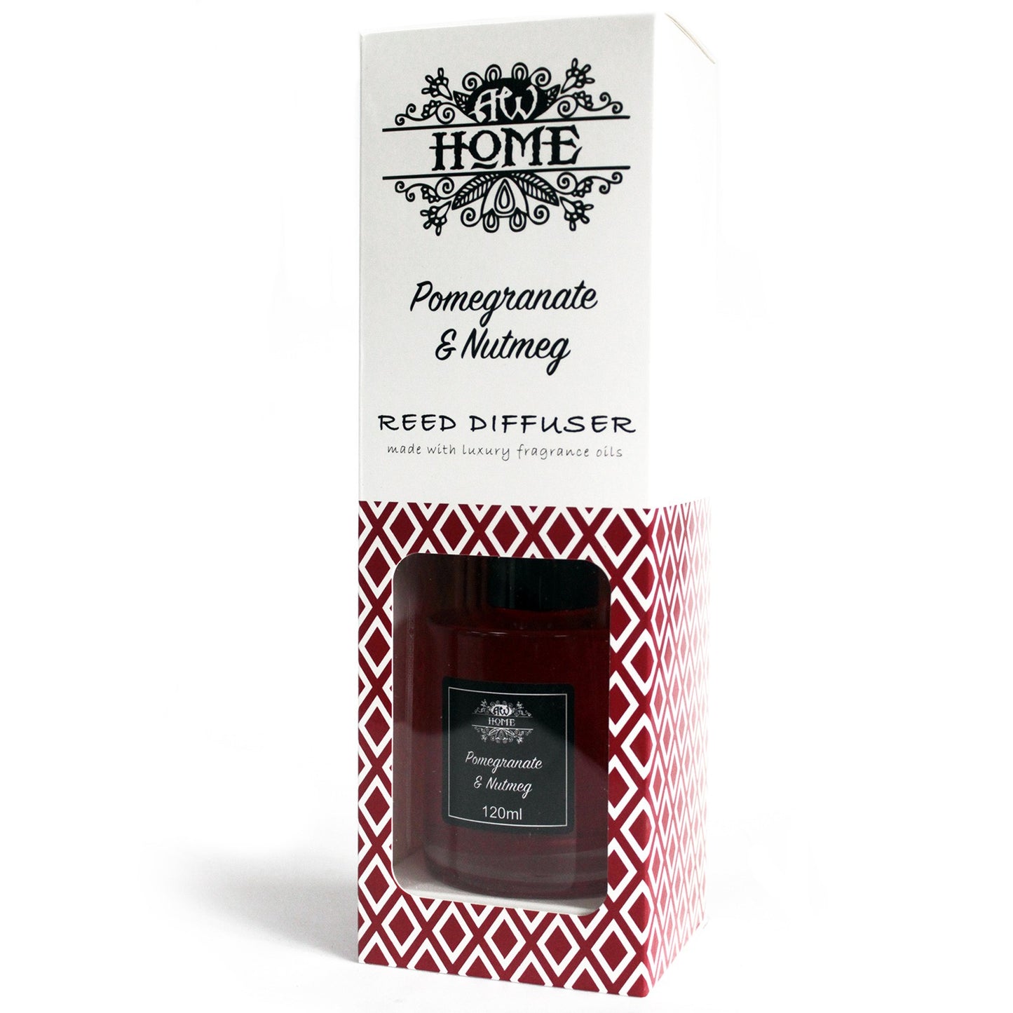 Reed Diffuser - Pomegranate & Nutmeg - 120 ml