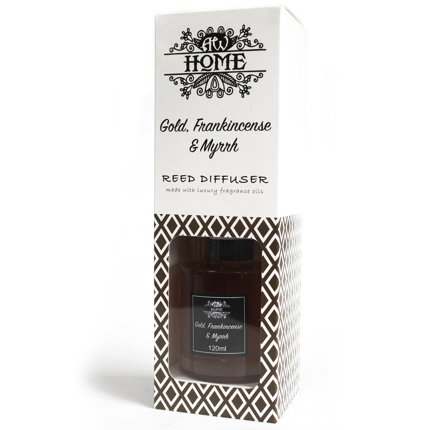 Reed Diffuser - Gold, Frankincense & Myrrh - 120 ml