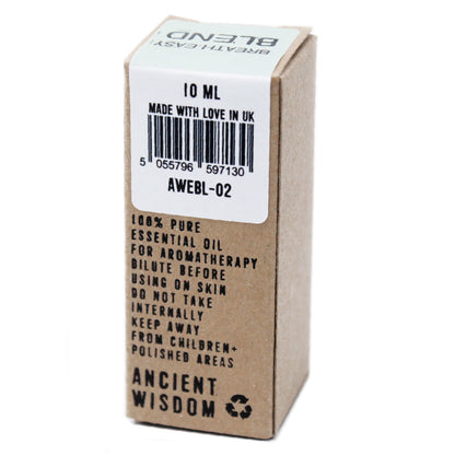 Breathe Easy Essential Oil Blend - Boxed - 10 ml