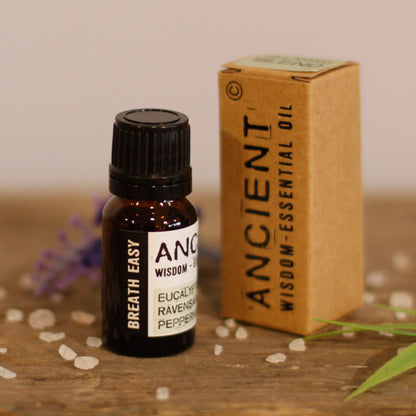 Breathe Easy Essential Oil Blend - Boxed - 10 ml