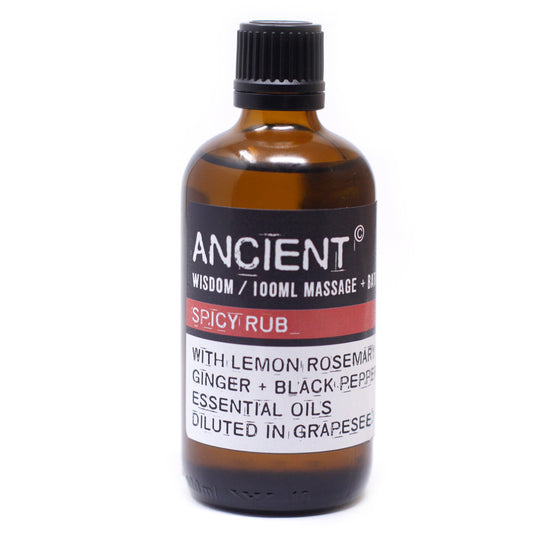 Spicy Rub Massage Oil - 100 ml