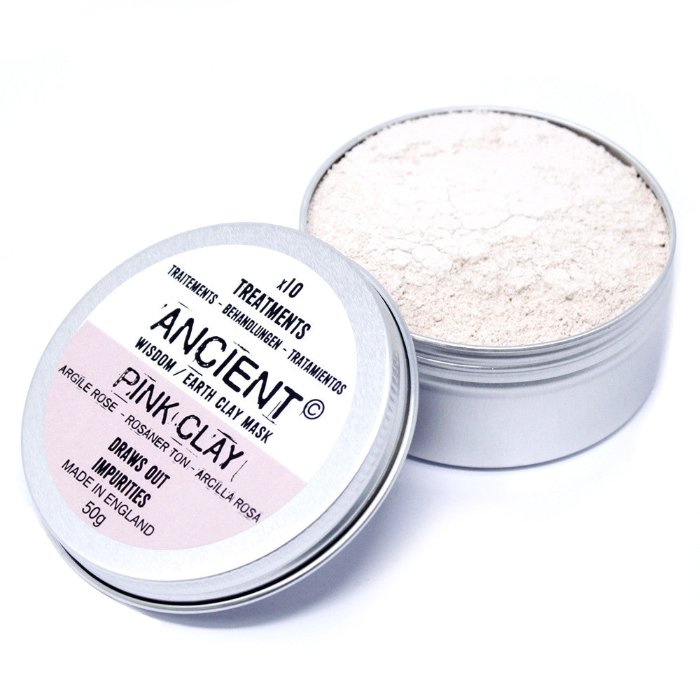 Clay Face Mask - Pink Clay - Purifying - 50 g