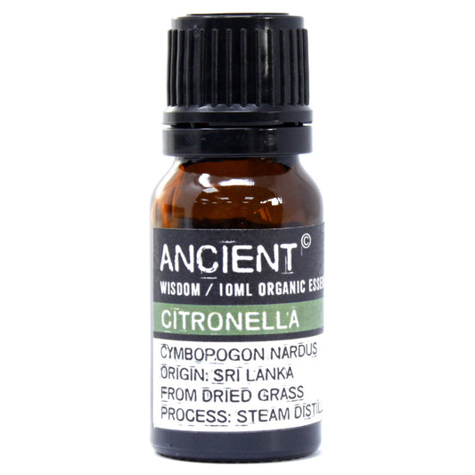 Organic Essential Oil - Citronella - 10 ml